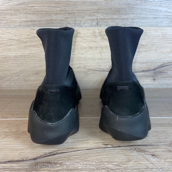 Camper Dub Ankle Pull On Boots Black Suede Women’s 41 US 10 K400078-002 VGUC HTF - Picture 6 of 10